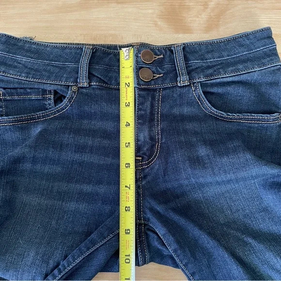 BKE Denim Stella Mid Rise Skinny Jeans Women’s Size 28R Dark Wash | READ DISC. - Picture 9 of 12